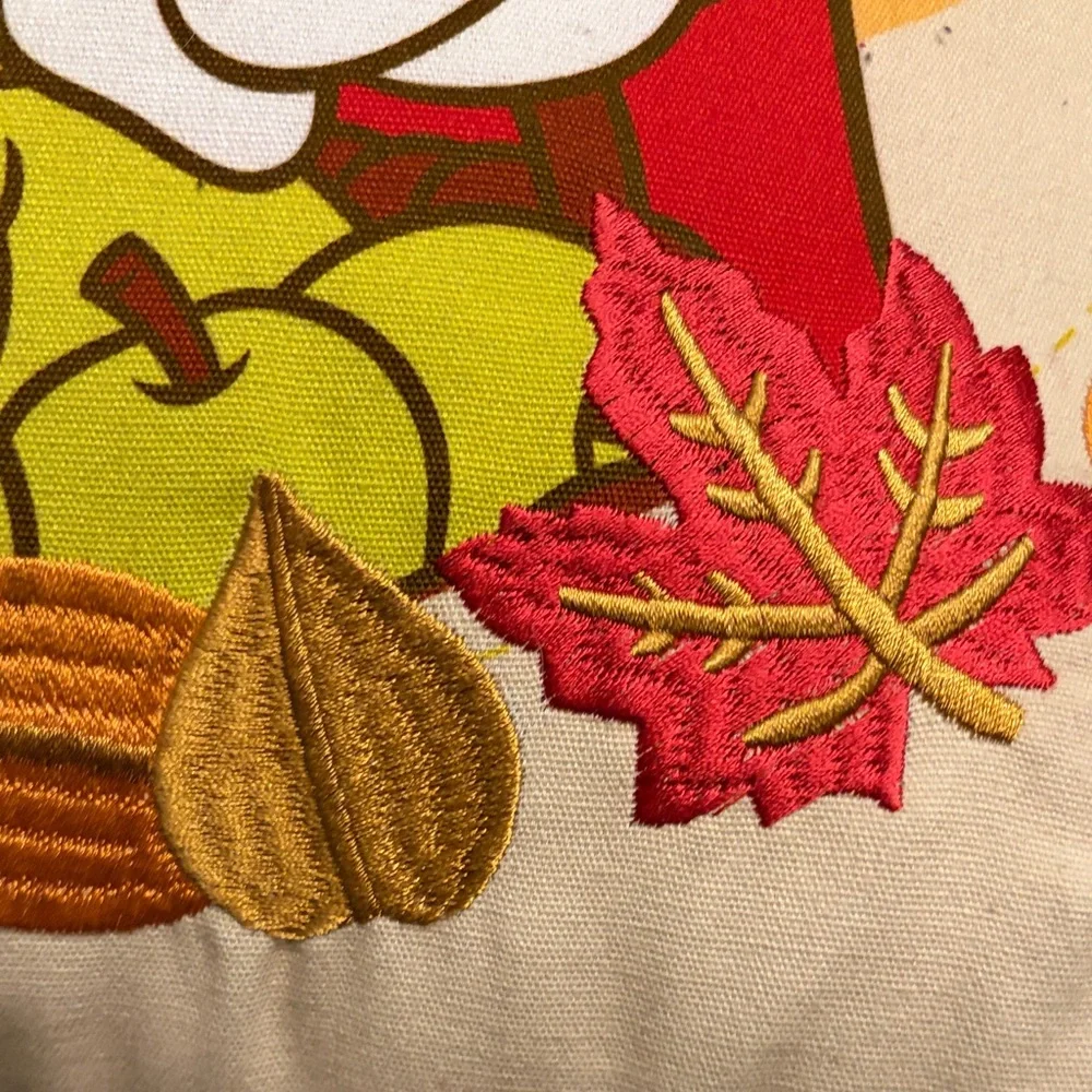 Disney Mickey and Minnie Autumn Pillow